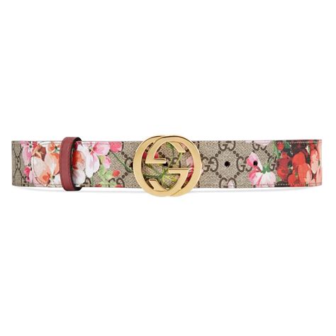 gucci gg bloom belt|Gucci belt without buckle.